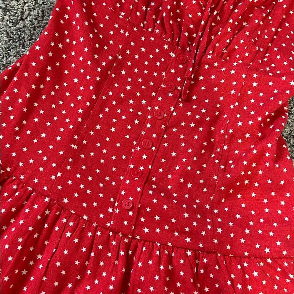 Red mini Sundress - Picture 3 of 4
